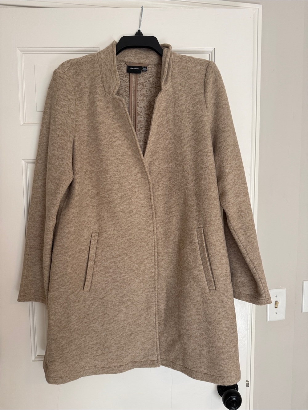 Beige Sweater Peacoat
